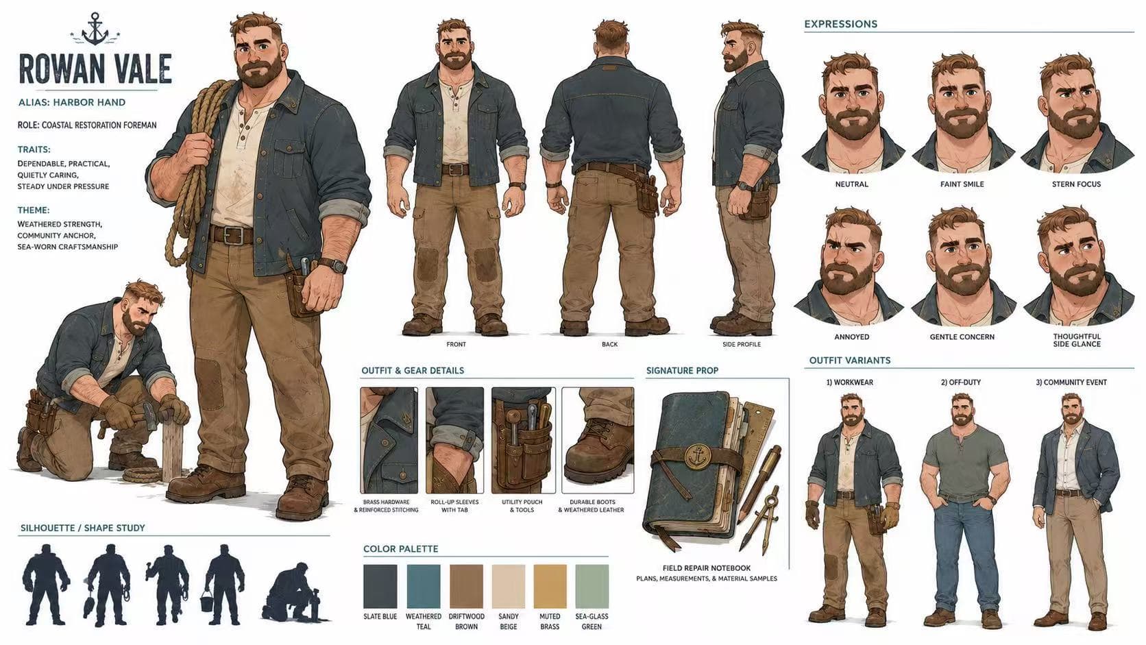 Character board