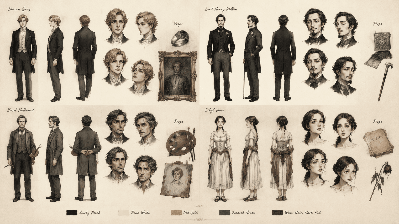 Character board