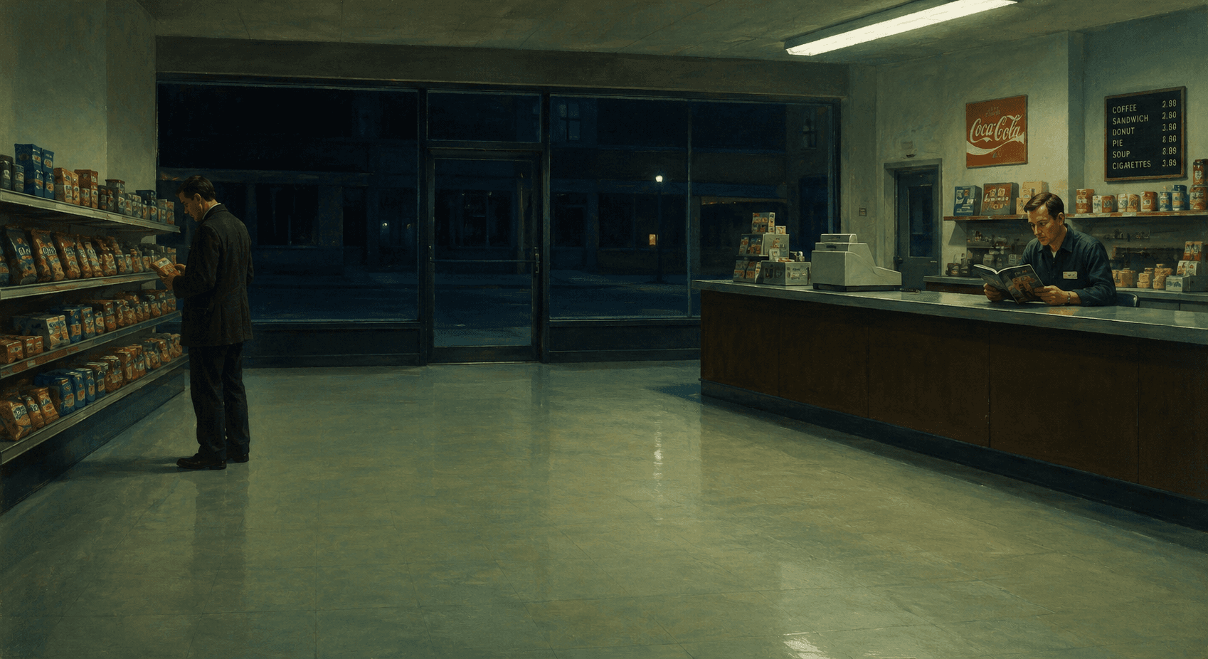 unchosen style direction — Hopper American Realism