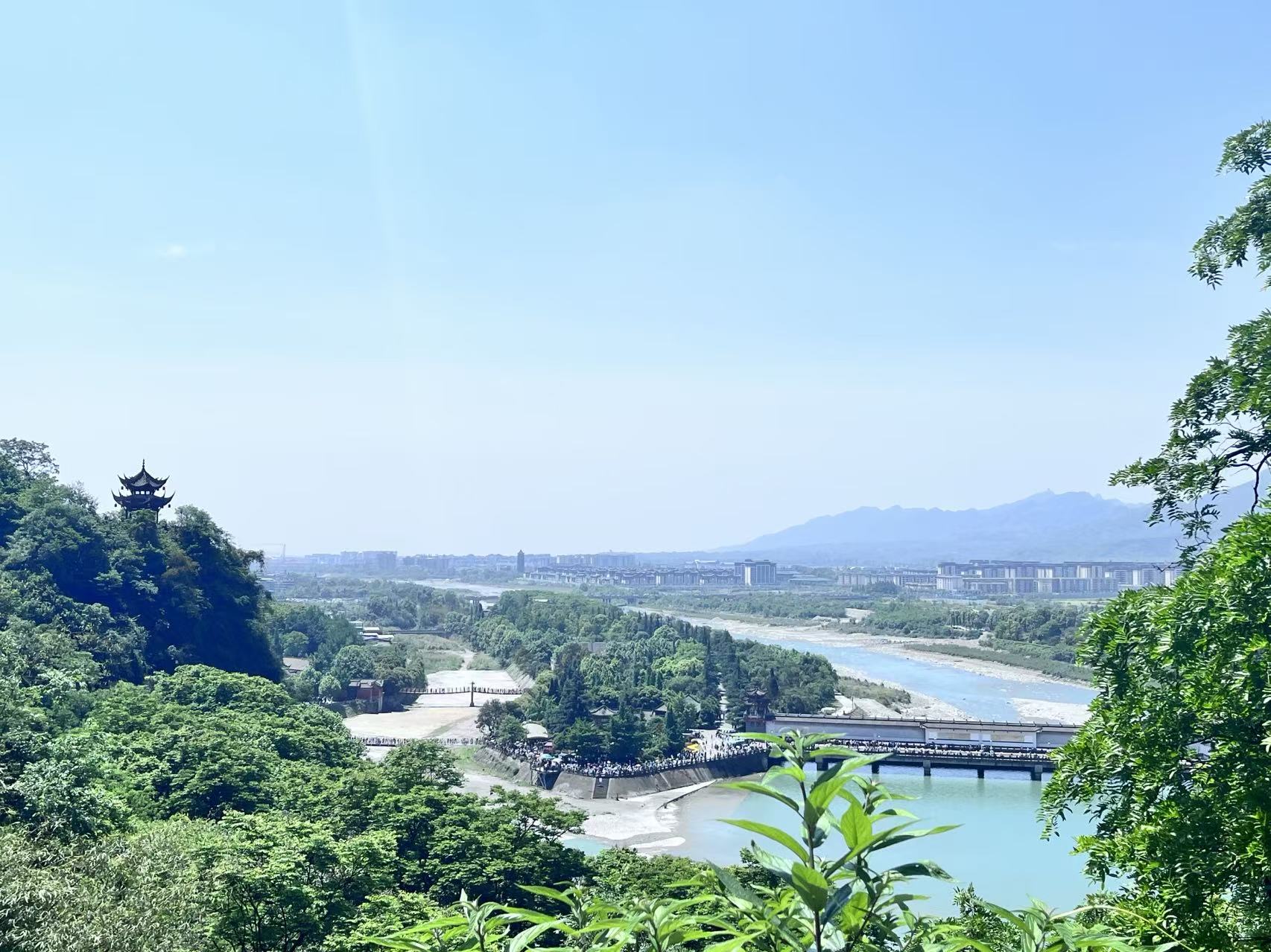 Plate 4 — Dujiangyan, my photo