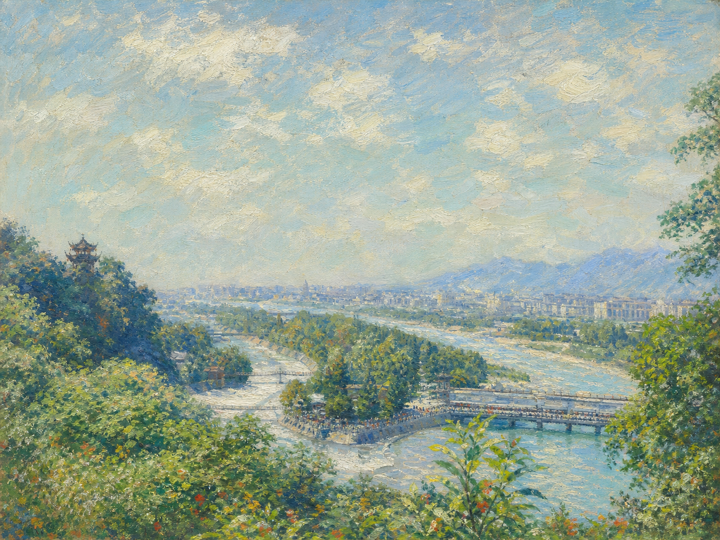 Plate 5 — Monet preset, for fun